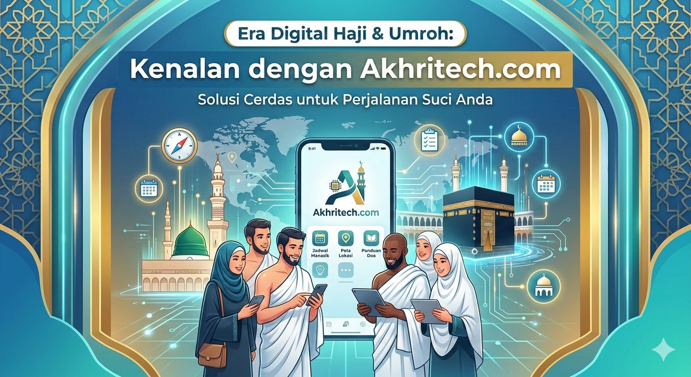 Era Digital Haji & Umroh: Kenalan dengan Akhritech.com