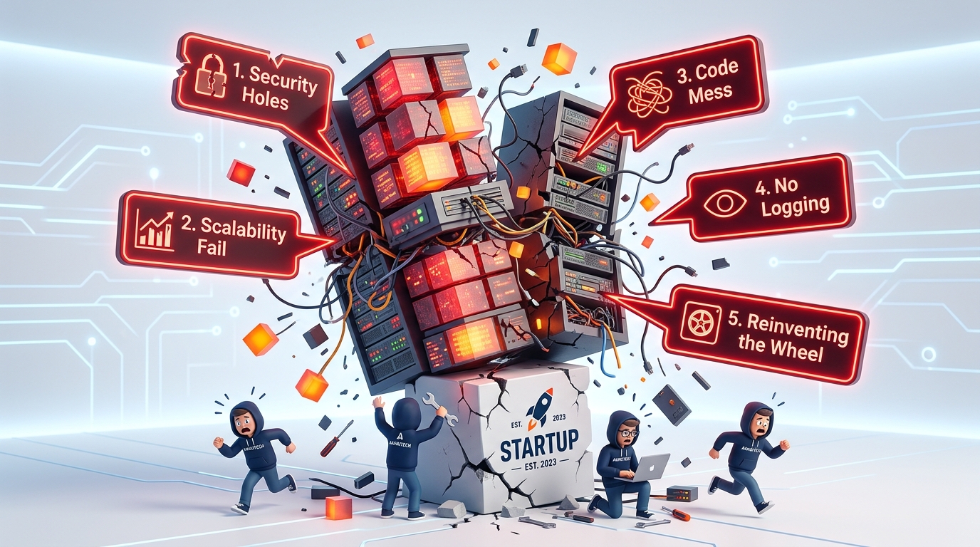 5 Kesalahan Fatal Saat Membangun Backend Aplikasi untuk Startup