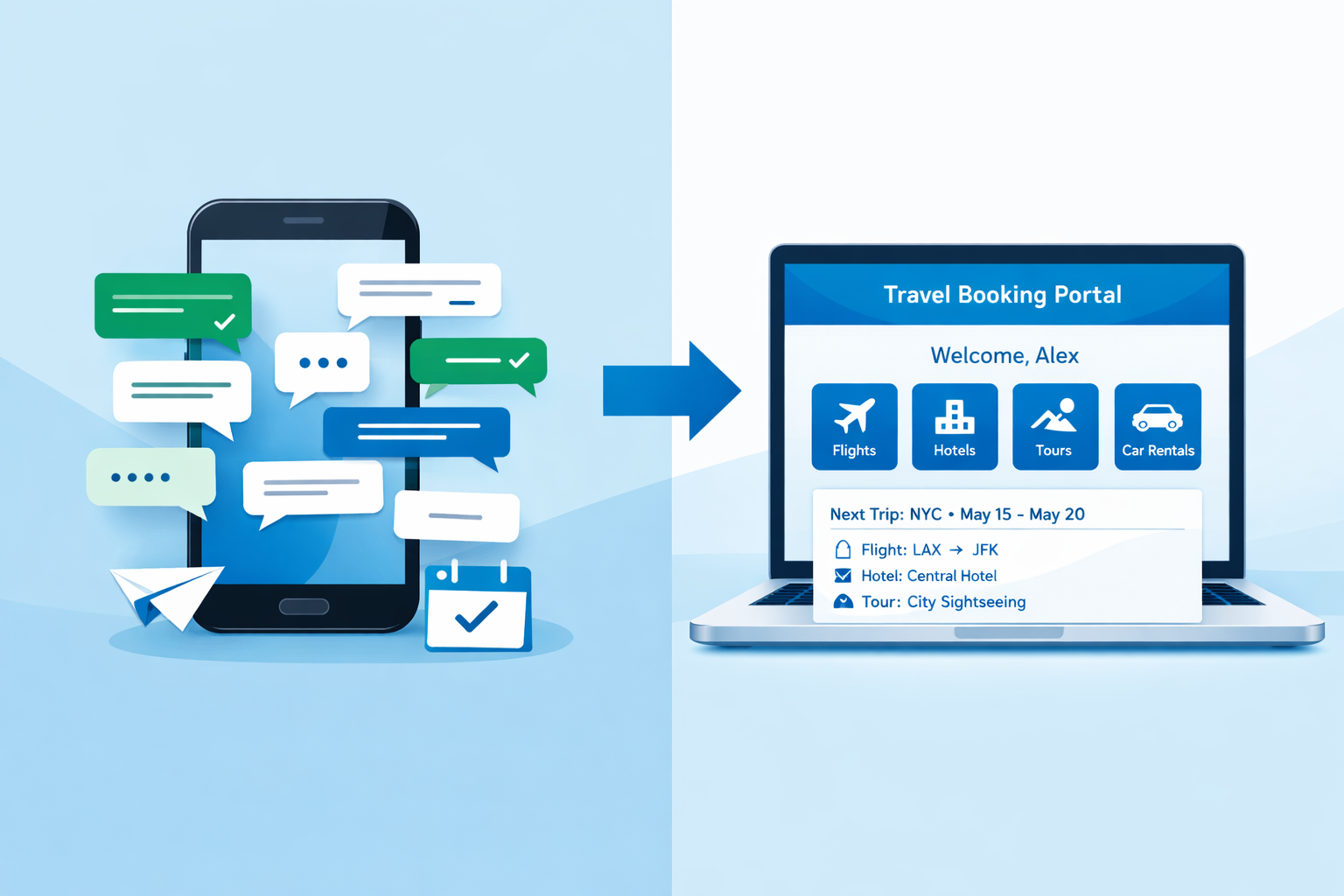 Transformasi Digital Travel: Mengubah WhatsApp 'Rumahan' Menjadi Portal Booking Profesional
